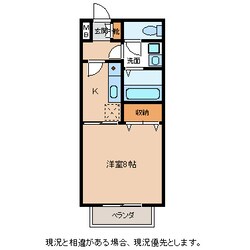 コーポ泉果苑の物件間取画像